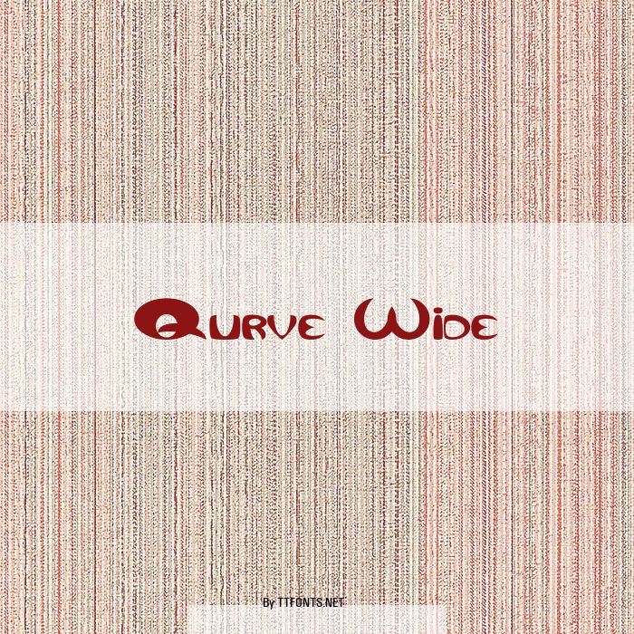 Qurve Wide example